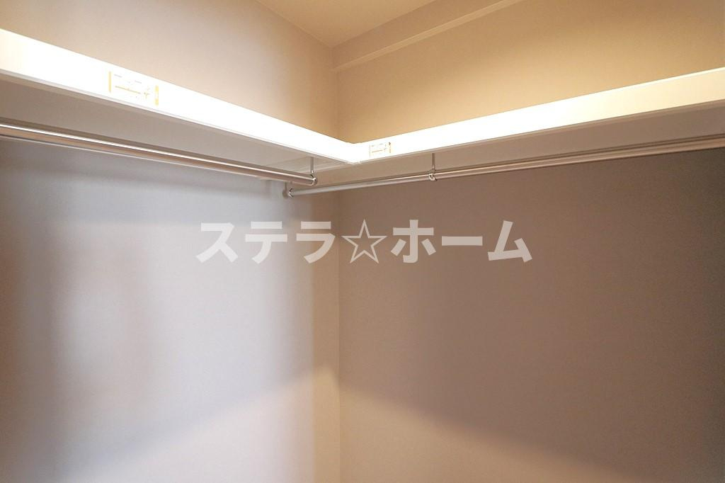 ビープレイスB棟の収納|大きなスペースがあり、収納には困りません