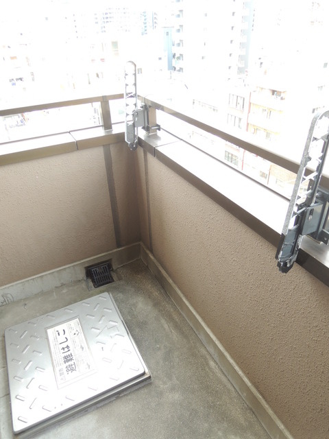 ハイム佐竹のバルコニー