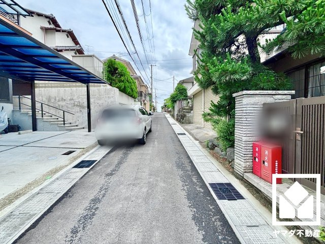 宇治市木幡御蔵山　の前面道路含む現地写真|6月9日　現地写真更新