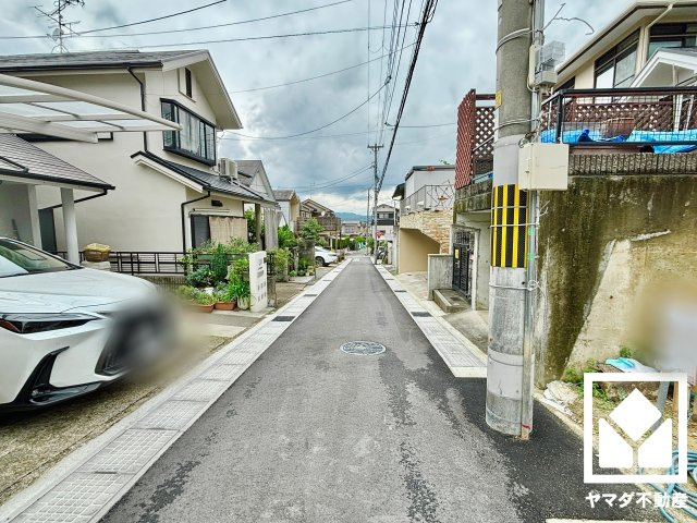 宇治市木幡御蔵山　の前面道路含む現地写真|6月9日　現地写真更新