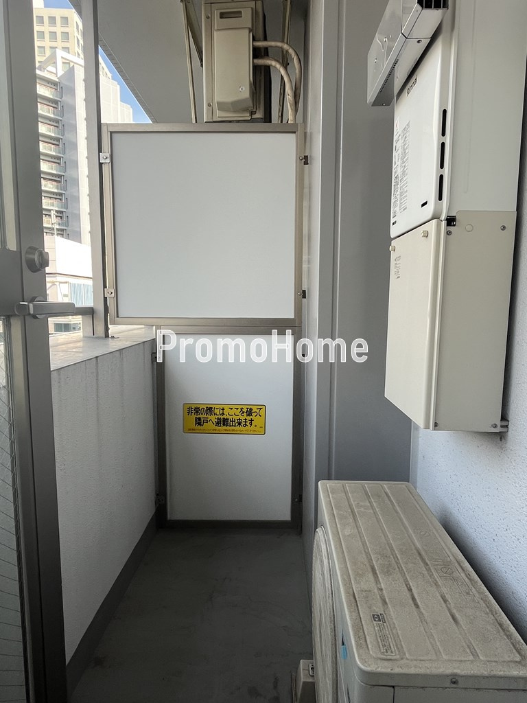 S-FORT日本橋箱崎のバルコニー