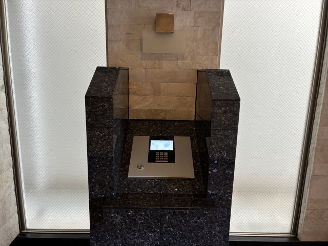 コージーコートたまプラーザのエントランス|オートロック