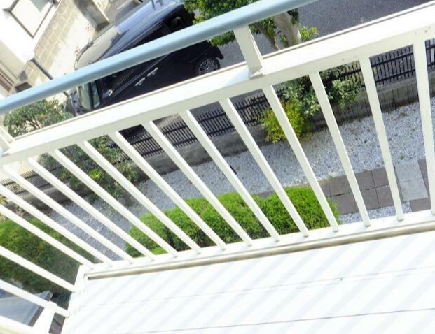 杉並区本天沼２丁目のタウンのバルコニー