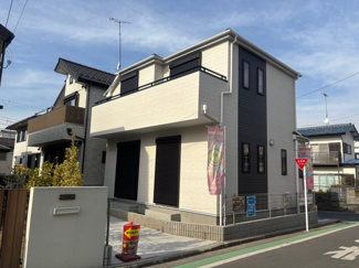 【外観】 | 南舞岡4丁目　新築分譲住宅　全1棟 | 現地（2月5日撮影）