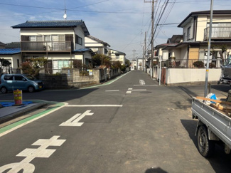 【前面道路含む現地写真】 | 南舞岡4丁目　新築分譲住宅　全1棟 | 前面道路
