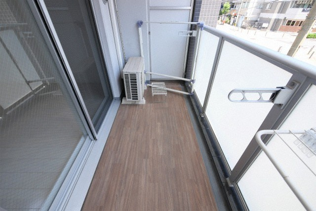 ポルト・ボヌール南堀江ミラージュのバルコニー