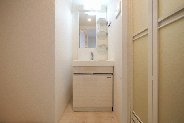 ポルト・ボヌール南堀江ミラージュの独立洗面台