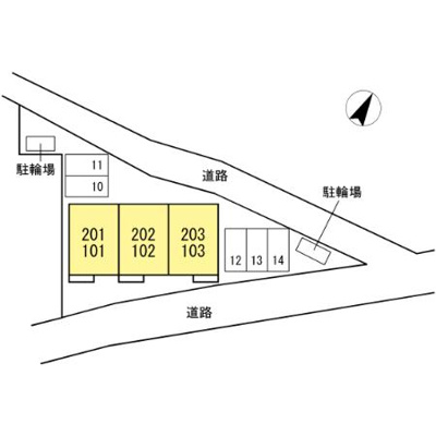 【区画図】 | セレスト弐番館