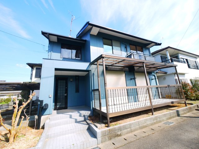 茂原市法目　中古戸建の外観|内装一部リフォーム済み令和8年1月 ミサワホーム施工 リビング約18帖 オール電化 カーポート2台