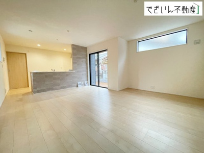【居間・リビング】 | Livele Garden.S深谷市岡里第3　新築住宅 | 現地(2026年6月撮影)