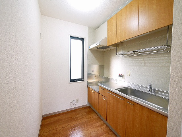 グローバルハイツ鳩之門Aのキッチン|使いやすいキッチンです