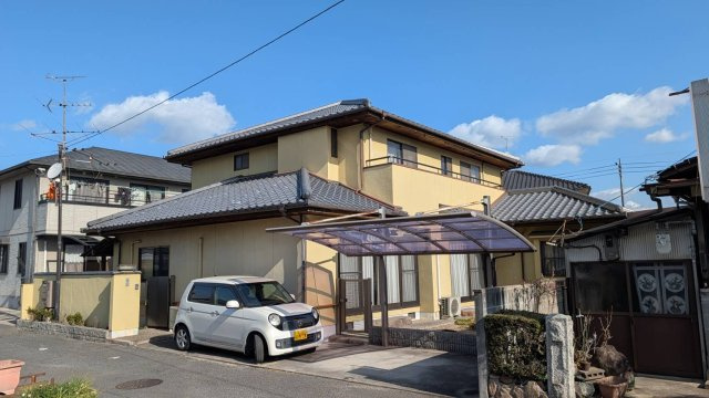 倉敷市北浜町　中古戸建の外観|倉敷駅まで徒歩約１１分の立地です。