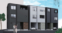 【名古屋市東区徳川2丁目14-４新築戸建3号棟】✨️仲介手数料無料✨️旭丘小学校・桜丘中学校の画像