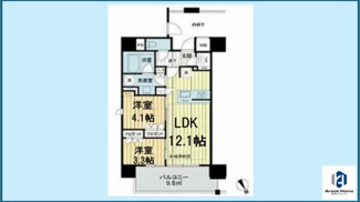 【間取り】 | デュオヒルズ千種