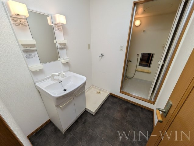 ベルバランセ白井の洗面所