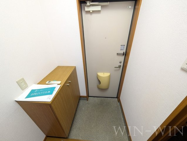 ベルバランセ白井の玄関