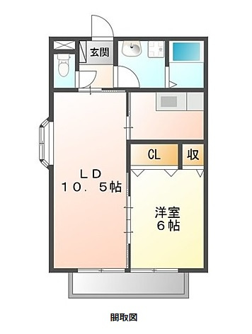 ベルバランセ白井の間取り
