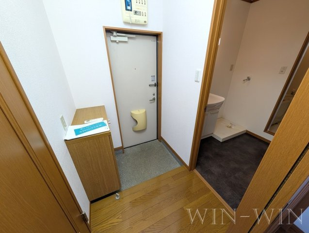 ベルバランセ白井の玄関