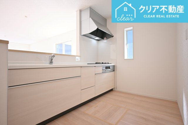 【キッチン】 | 8/11値下げ！桐生市相生町第17 | 対面タイプならキッチン内にいながらご家族やお客様との会話が楽しめます