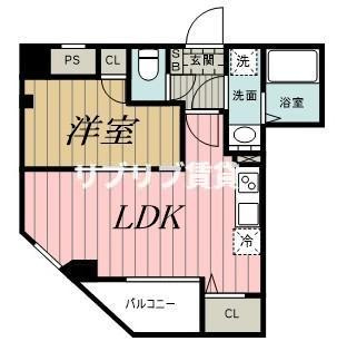 CONNECT PARK HILLS 千葉中央の間取り