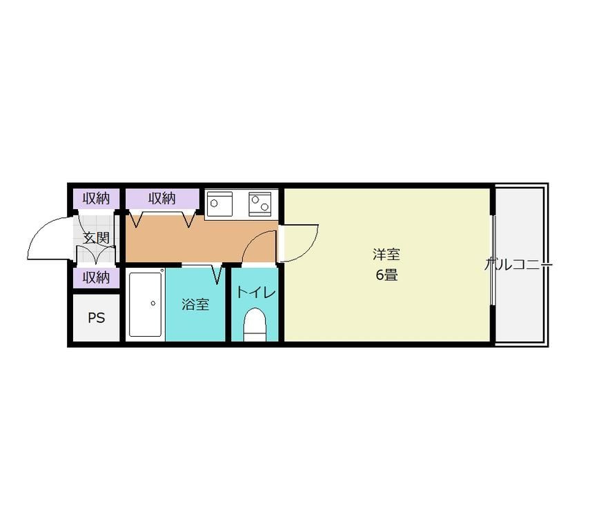 ディムス北城内の間取り