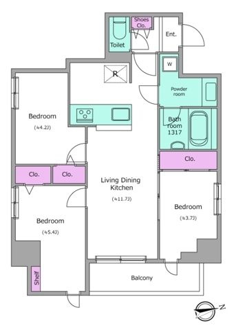 ドゥーエ日暮里Ⅲ