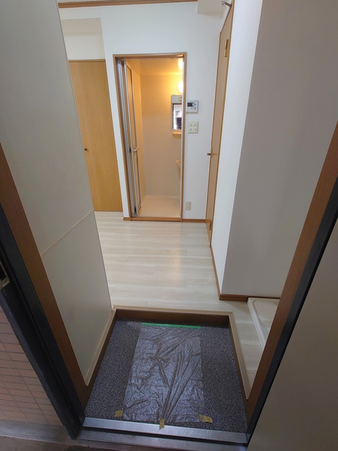 ハイムハイジの玄関