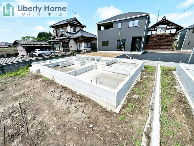 那珂市瓜連第14　新築戸建　1号棟の外観