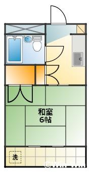 サンライフ堂坂 Aの間取り