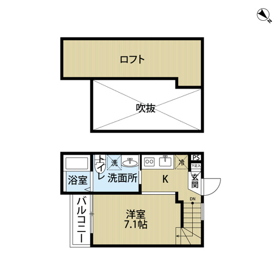 【間取り】 | HPに初期費用掲載！「プライスホーム」で検索！Cornet産大前