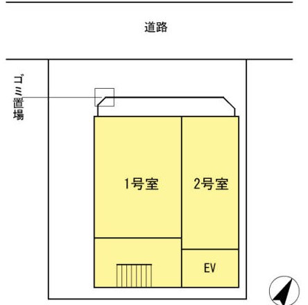 ソシア船堀の区画図