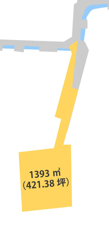 和歌山市粟・土地・56964の区画図