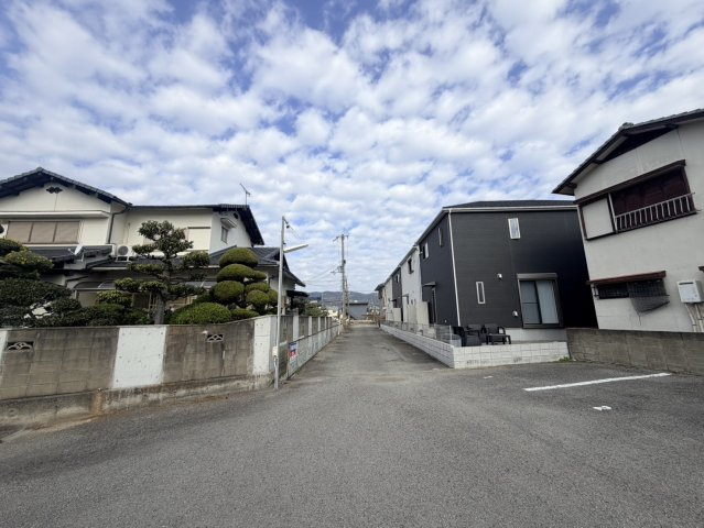 和歌山市粟・土地・56964の前面道路含む現地写真