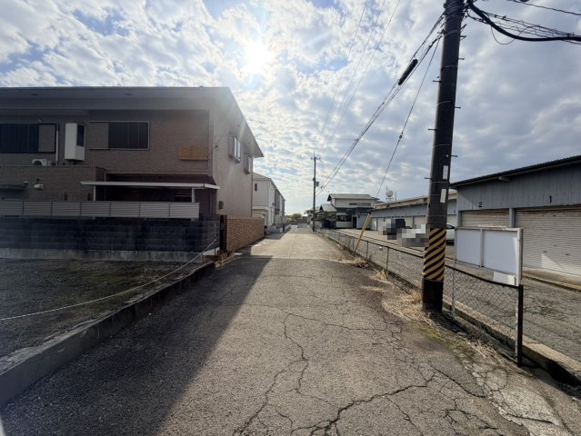 和歌山市粟・土地・56964の前面道路含む現地写真