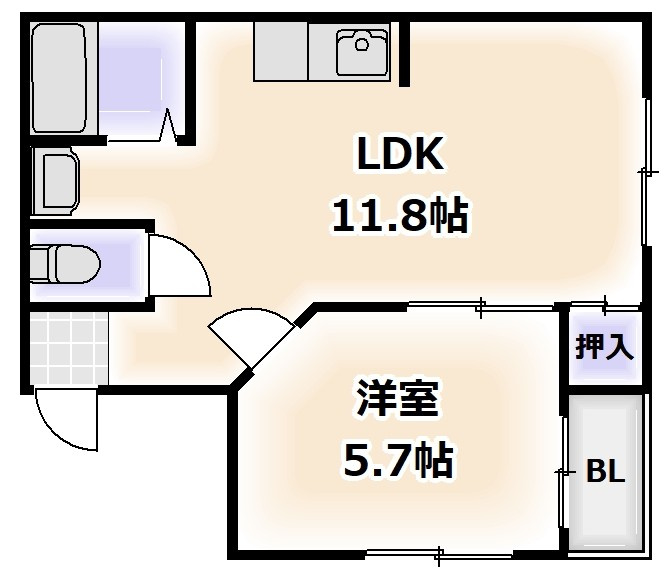 ハウス大幸の間取り
