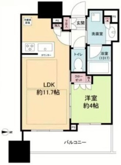 【間取り】 | シティタワー大阪本町 | シティタワー大阪本町　間取り