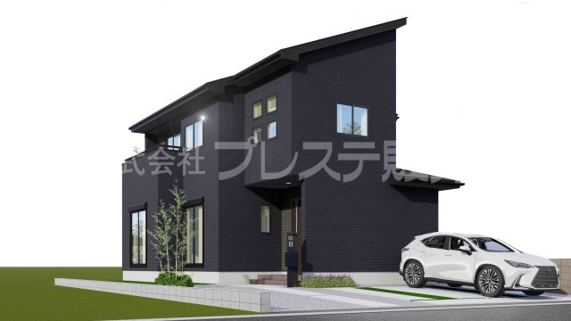 奈良市川上町の新築一戸建の完成予想図|建物完成イメージ／ご内覧いただけるモデルハウスもあります♪※現地に係員は常駐しておりません。