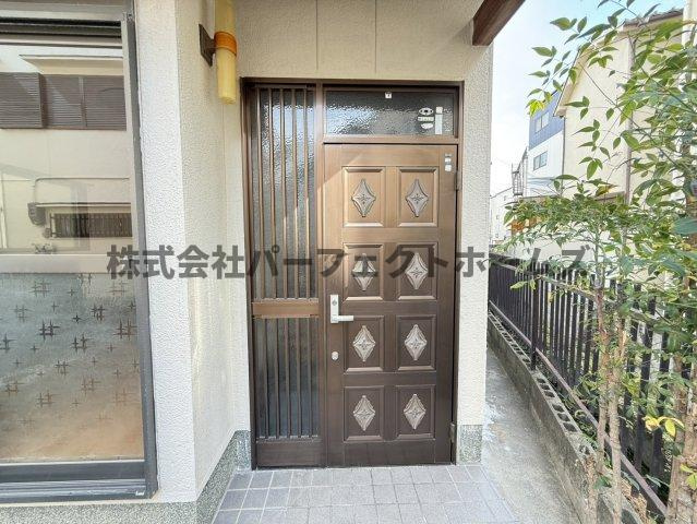 清水町戸建　賃貸の玄関|きれいな玄関です