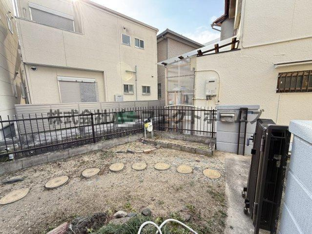清水町戸建　賃貸の庭|お庭です