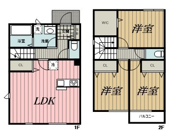 ヴィラウィスタリアの間取り