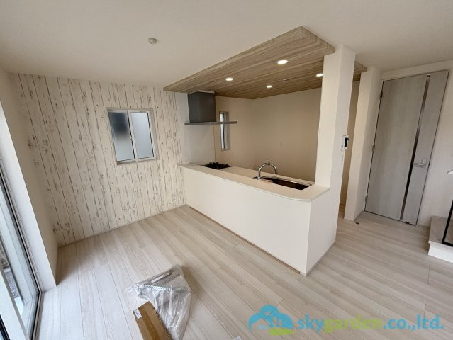 平塚市虹ケ浜　新築戸建　全2棟1期2号棟のキッチン