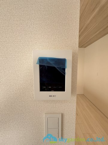 平塚市虹ケ浜　新築戸建　全2棟1期2号棟の防犯設備