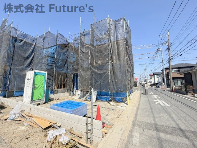 三郷市戸ケ崎1丁目　新築戸建　全4棟　2号棟の外観|小学校・幼稚園が近く子育て世帯にオススメの立地