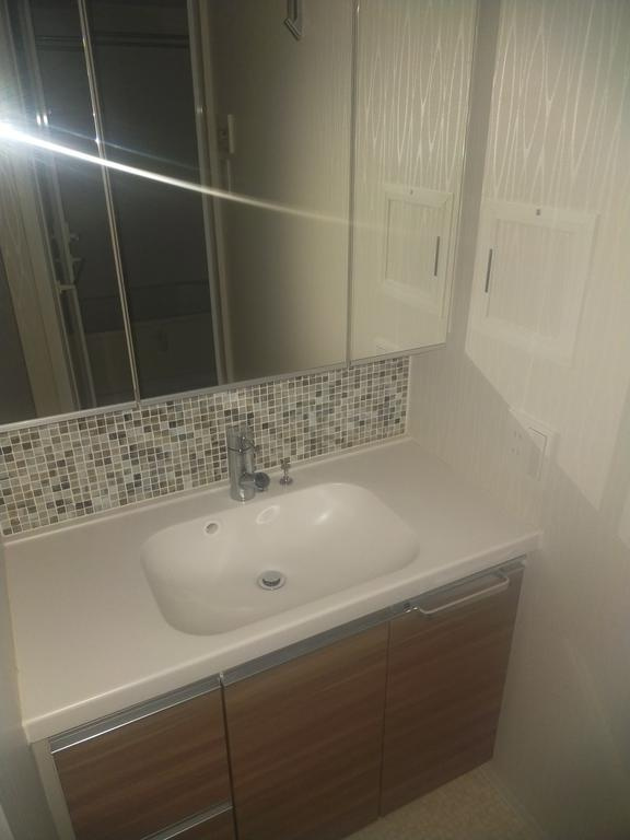 ベルジェンド文京千駄木グレイスの洗面所