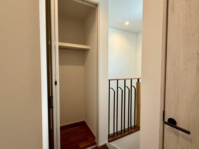 高知市一ツ橋町　新築一戸建ての収納|急な来客時でも生活感を隠せるのが嬉しいポイントです。