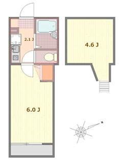 【間取り】 | ロフティ向ヶ丘遊園 | 間取りです。