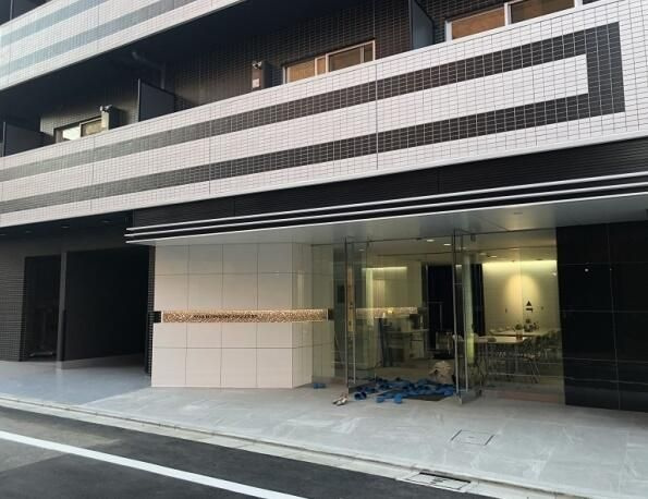 ＡＸＡＳ駒込アジールコートのエントランス