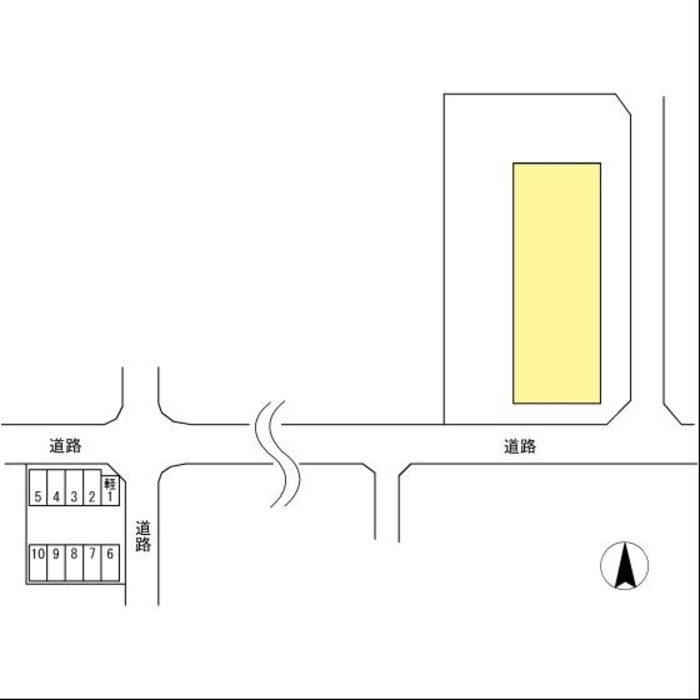 セブンリリー矢巾の駐車場