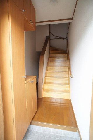 ソレイユの玄関