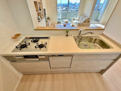 【キッチン】 | ゼファー中十条アクタージュ | お料理しやすいキッチンです